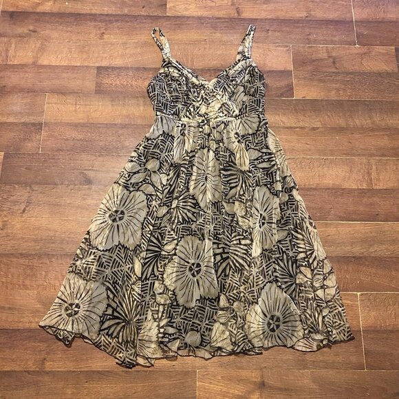 Signature by Robbie Bee Womens Halter Dress 10 Silk y2k - Picture 1 of 6